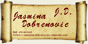 Jasmina Dobrenović vizit kartica